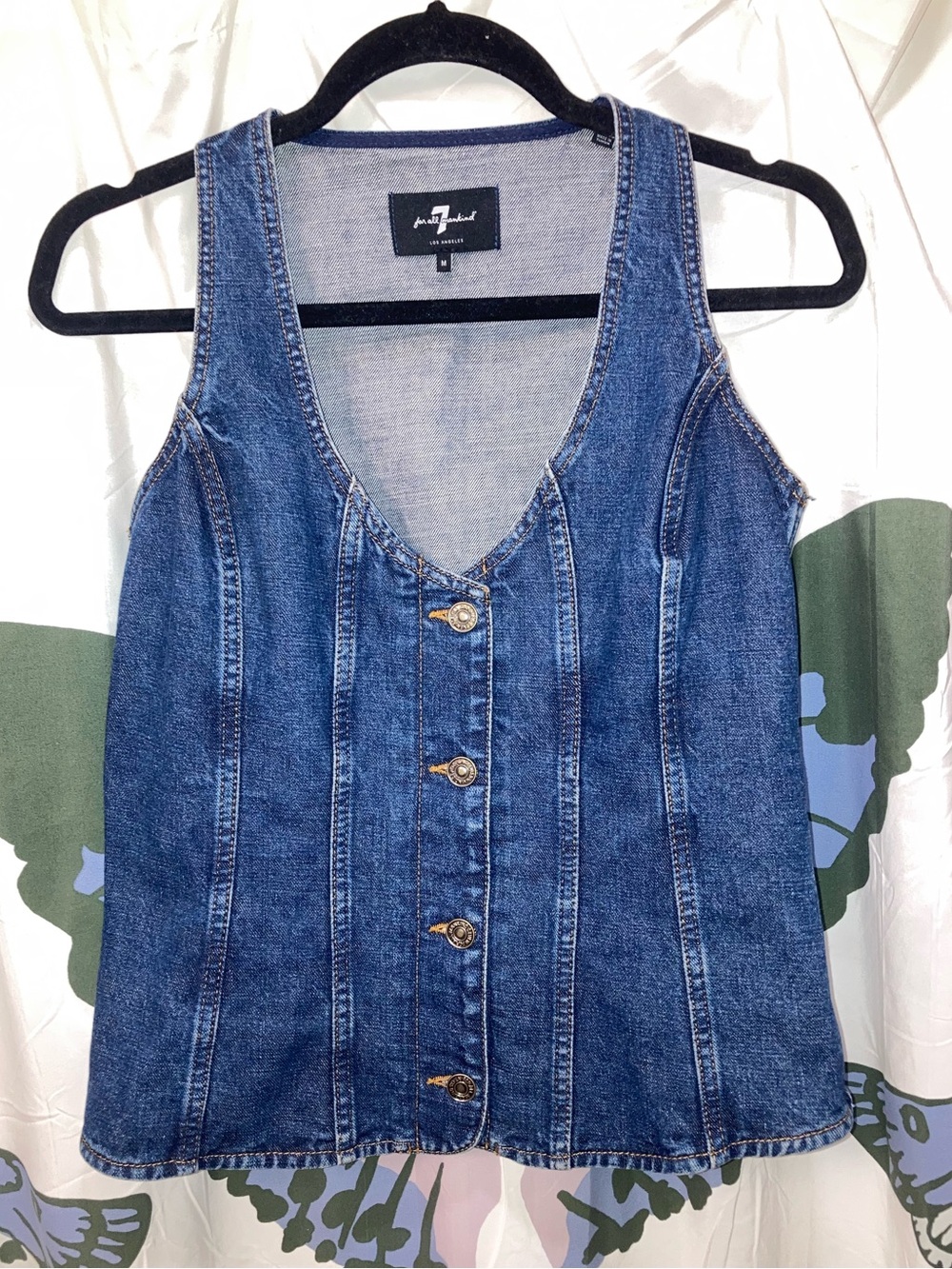 7FAM Denim vest